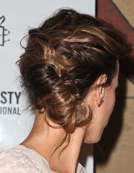 kate beckinsale chignon