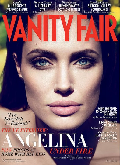 Angelina Vanity Fair octobre 2011