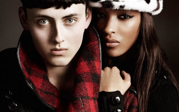 Campagne publicitaire Burberry automne hiver 2011