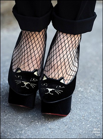 Chaussures chat Charlotte olympia