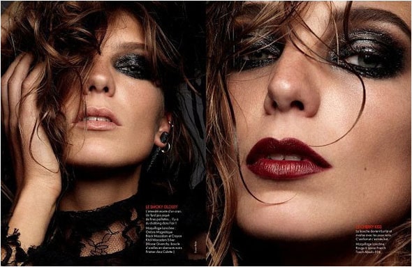 Daria werbowy serie noire Elle France