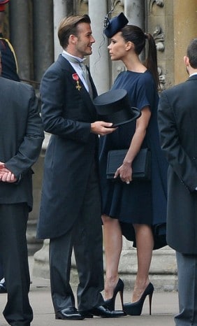 David et Victoria Beckham mariage Kate et William