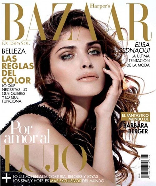 Elisa Sednaoui Harper's Bazaar