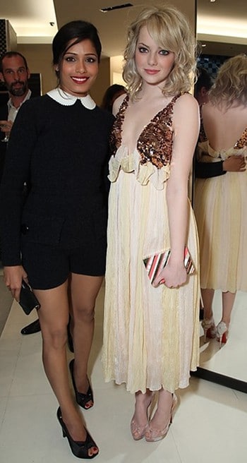 Emma Stone robe Louis Vuitton