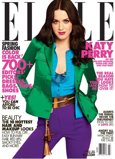 Katy Perry Elle US Mars 2011