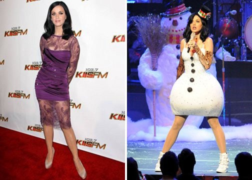 Katy Perry bonhomme de neige