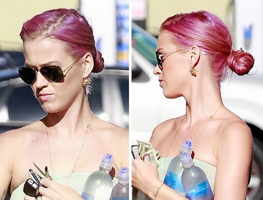Katy Perry cheveux roses