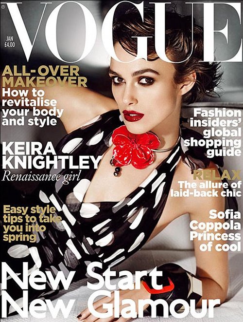 Keira Knightley Vogue Janvier 2011