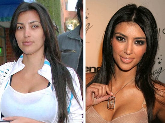 Kim Kardashian sans maquillage