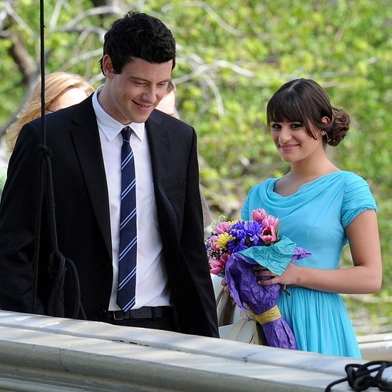 Lea Michele Cory Monteith Glee