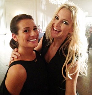 Lea Michele Kate Hudson