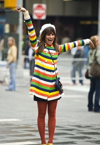 Lea Michele NYC