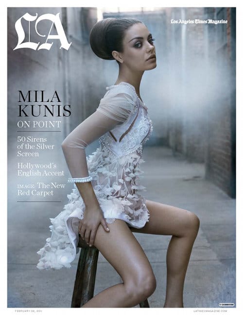 Mila Kunis LA TImes