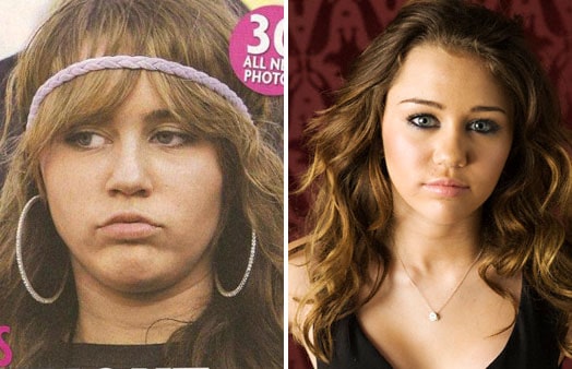 Miley Cyrus sans maquillage