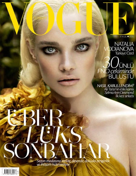 Natalia Vodianova Vogue septembre 2011