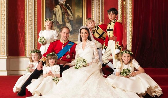 Photos officielles Mariage Kate et William