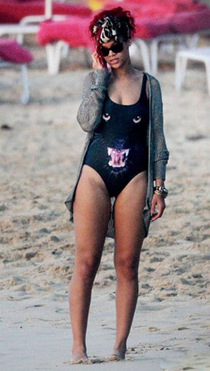 Rihanna barbade maillot de bain