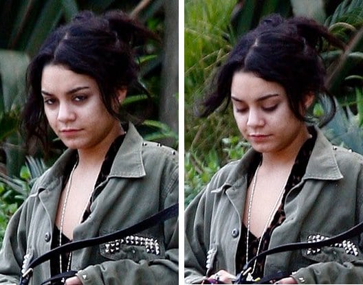 Vanessa Hudgens sans maquillage