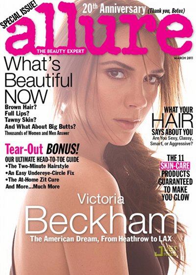 Victoria Beckham Allure mars 2011