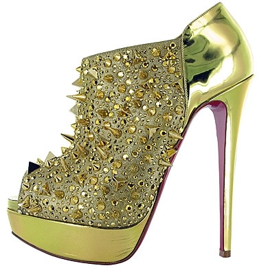 bridgets back gold louboutin