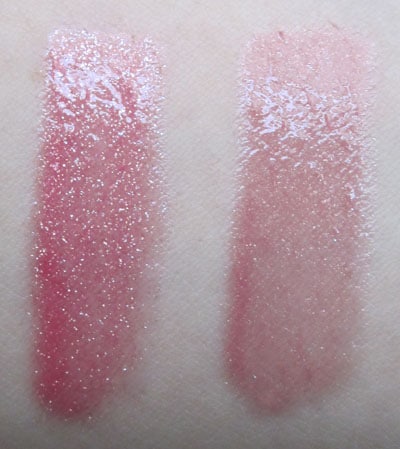 gloss Fushia iredescent et tailored mauve dior swatch