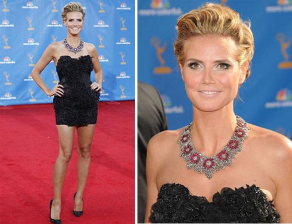 heidi klum emmy awards 2010