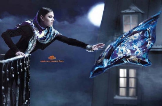 Campagne publicitaire Hermès automne/hiver 2010 2011