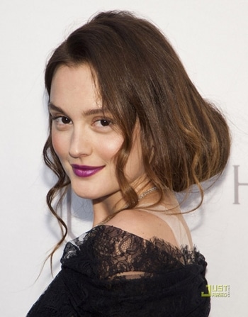 leighton Meester coiffure