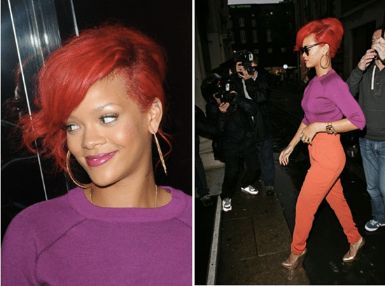 rihanna look colore