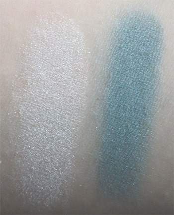 Ombres solos aquamarine et silver screen ysl swatch