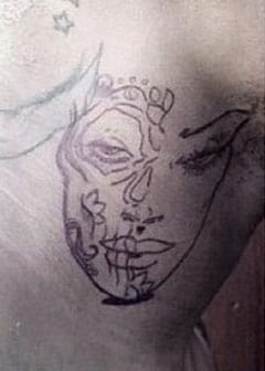 tatouage Chris Brown