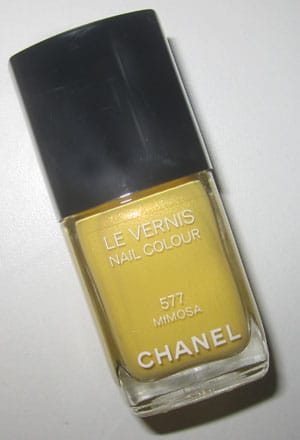 vernis Mimosa chanel