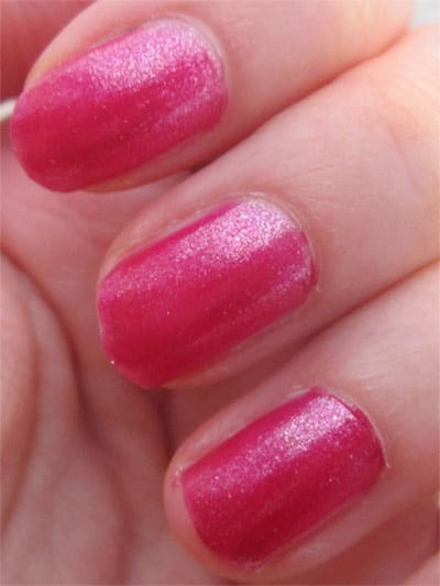 vernis ysl grenat scintillant